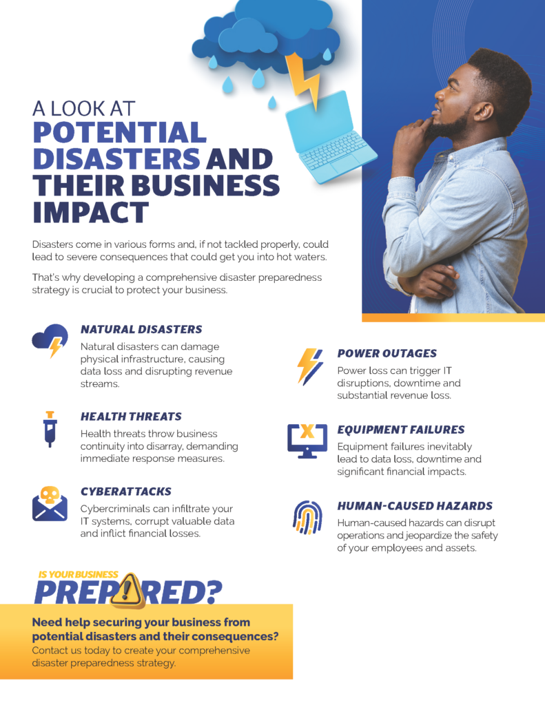 Potential Disasters Infographic